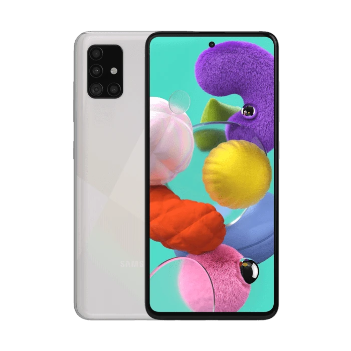 Samsung Galaxy A51 Reconditionné 128 Go, Blanc, Débloqué 3 Samsung Galaxy A51 Reconditionné 128 Go, Blanc, Débloqué