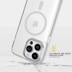 Coque Antibactérienne Antichoc Magnétique Invisible Pour Apple IPhone 14 Pro Max, Transparente 13 Coque Antibactérienne Antichoc Magnétique Invisible Pour Apple IPhone 14 Pro Max, Transparente -TheKase Elegant Boutique 162758 large