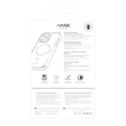 Coque Antibactérienne Antichoc Magnétique Invisible Pour Apple IPhone 14 Pro, Transparente -TheKase Elegant Boutique 162778 large