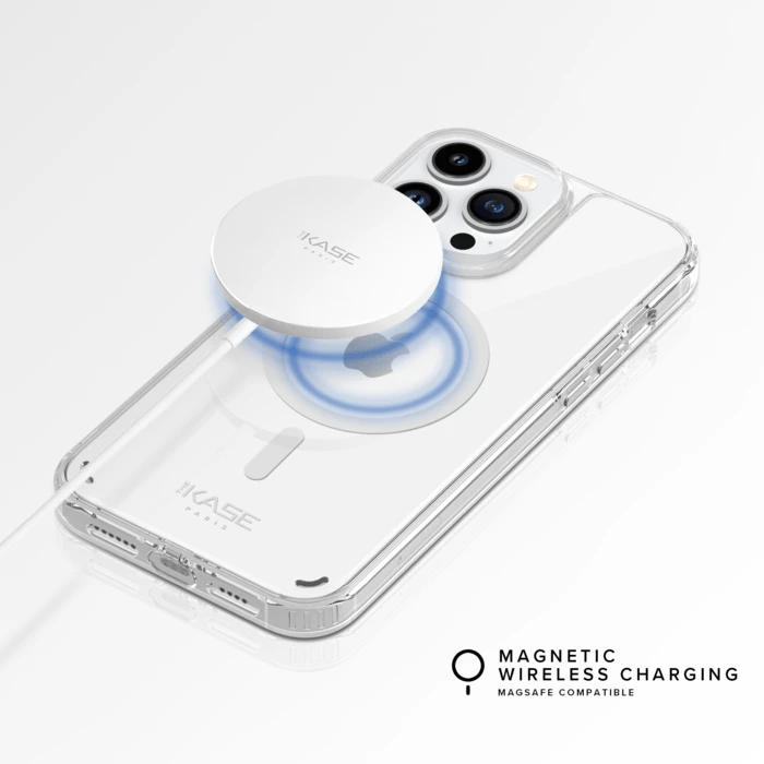 Coque Antibactérienne Antichoc Magnétique Invisible Pour Apple IPhone 13 Pro Max, Transparente 5 Coque Antibactérienne Antichoc Magnétique Invisible Pour Apple IPhone 13 Pro Max, Transparente – Image 3