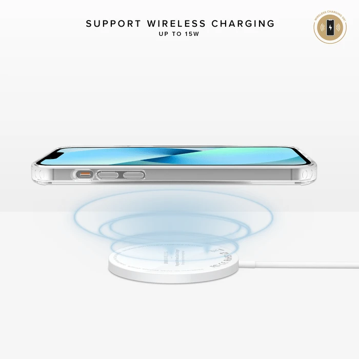 Coque Hybride Invisible Pour Apple IPhone 13, Transparente 5 Coque Hybride Invisible Pour Apple IPhone 13, Transparente – Image 3