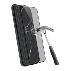 Protection D'écran En Verre Trempé (100% De Surface Couverte) Pour Apple IPhone 13/ 13 Pro/ 14, Noir -TheKase Elegant Boutique 162980 large