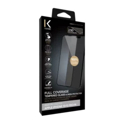 Protection D'écran En Verre Trempé (100% De Surface Couverte) Pour Apple IPhone 13/ 13 Pro/ 14, Noir -TheKase Elegant Boutique 162986 large