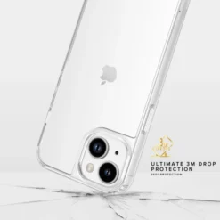 Coque Antibactérienne Antichoc Hybride Invisible Pour Apple IPhone 13, Transparente 13 Coque Antibactérienne Antichoc Hybride Invisible Pour Apple IPhone 13, Transparente -TheKase Elegant Boutique 163052 large