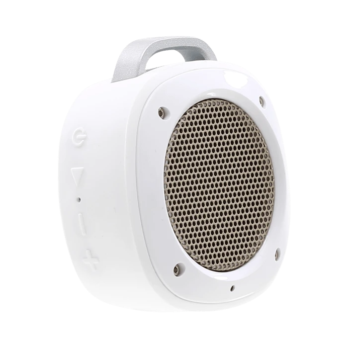 Airbeat-10 Haut-parleur Portable Bluetooth Avec Microphone, Blanc 4 Airbeat-10 Haut-parleur Portable Bluetooth Avec Microphone, Blanc – Image 2