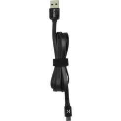 Cable Plat Vers Micro USB (1m) Pour Android, Noir De Jais -TheKase Elegant Boutique 59243 large