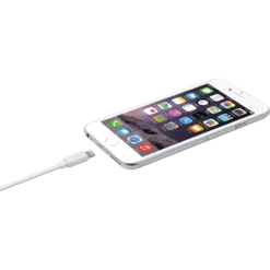 Câble Lightning Certifié MFi Apple Charge/Sync (2M), Blanc Lumineux -TheKase Elegant Boutique 69008 large