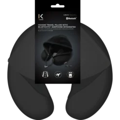 Hoodie Coussin De Voyage Avec Des écouteurs Bluetooth Intégrés, Noir 11 Hoodie Coussin De Voyage Avec Des écouteurs Bluetooth Intégrés, Noir -TheKase Elegant Boutique 93825 large