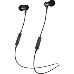 Devant 32 Écouteurs Intra-auriculaires Magnétique Sans Fil à Isolation phonique, Noir Satin