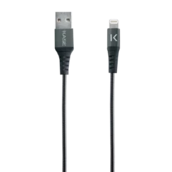 Câble Lightning® Certifié MFi Apple Vers USB Charge/sync En Acier Inoxydable Ultra Solide (1M), Gris Sidéral