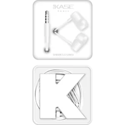 K Ecouteurs Intra-auriculaires, Blanc Lumineux 11 K Ecouteurs Intra-auriculaires, Blanc Lumineux -TheKase Elegant Boutique 98583 large