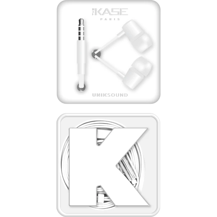 K Ecouteurs Intra-auriculaires, Blanc Lumineux 5 K Ecouteurs Intra-auriculaires, Blanc Lumineux – Image 3