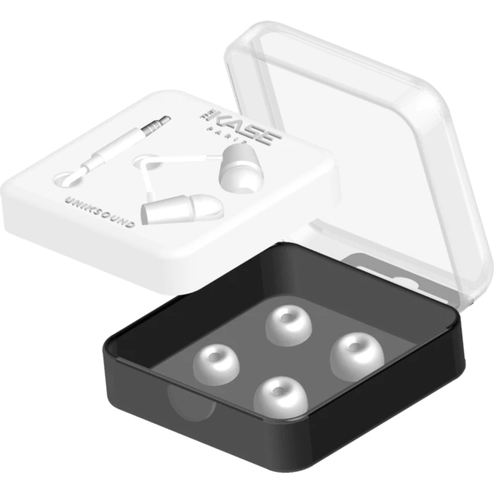 K Ecouteurs Intra-auriculaires, Blanc Lumineux 7 K Ecouteurs Intra-auriculaires, Blanc Lumineux – Image 5