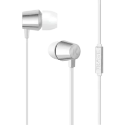 K Ecouteurs Intra-auriculaires, Argent Métallique