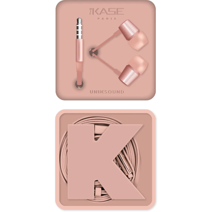 K Ecouteurs Intra-auriculaires, Or Rose 5 K Ecouteurs Intra-auriculaires, Or Rose – Image 3